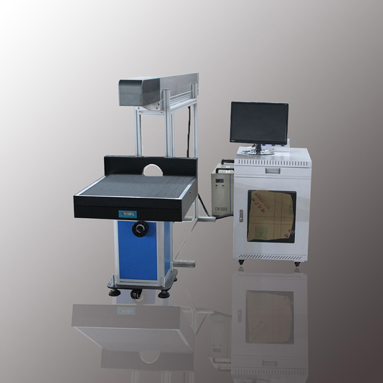 3D Dynamic Co2 Laser Marking Machine สำหรับผ้าเดนิม